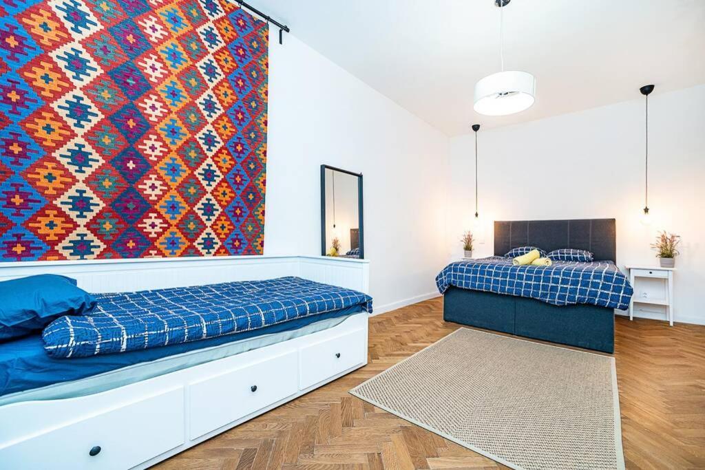 Elegant, Modern, 2-Bed Flat By Museum Of Prague Apartment ภายนอก รูปภาพ